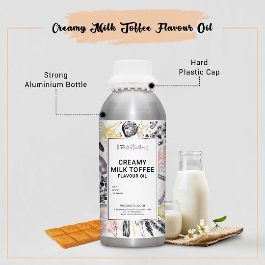 Pure Creamy Milk Toffee Flavor Oil
