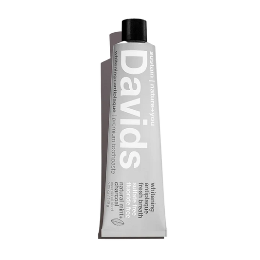Davids premium toothpaste / charcoal+peppermint - 5.25oz
