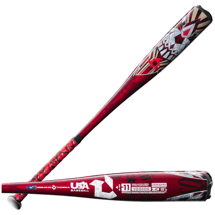 Demarini 2023 Voodoo One USA -11 28in/17oz Baseball Bat