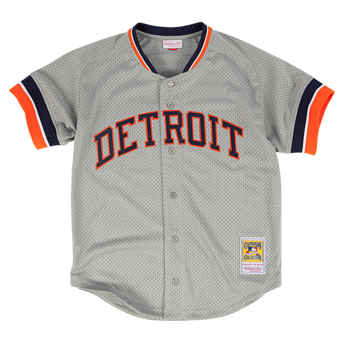 Detroit Tigers #23 Kirk Gibson Mitchell & Ness 1987 Authentic Mesh BP Jersey