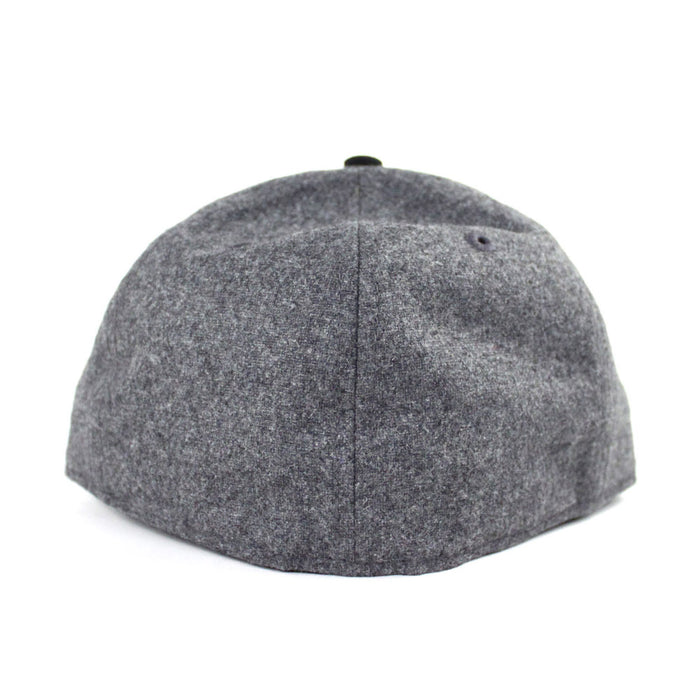 Detroit Tigers New Era 59Fifty Fitted Hat (Flannel Black Gray Under Brim)