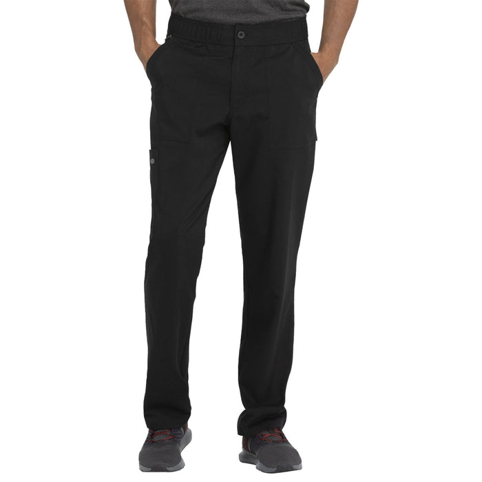 Dickies Men's Balance Mid Rise Scrub Pant Scrubs Dickies Black 2XL Reg