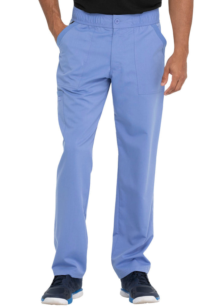 Dickies Men's Balance Mid Rise Scrub Pant Scrubs Dickies Ciel 2XL Reg