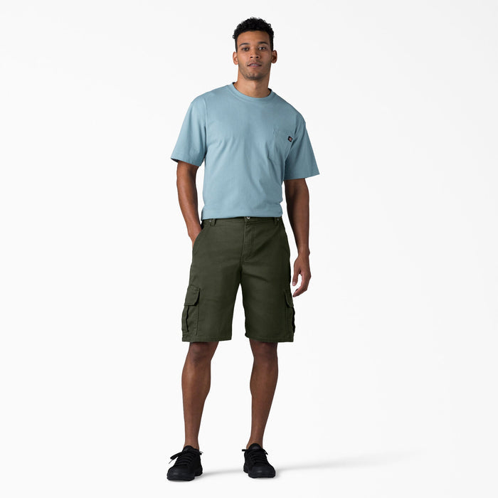 Dickies Men's Relaxed Fit 11" Duck Cargo Short Shorts Dickies