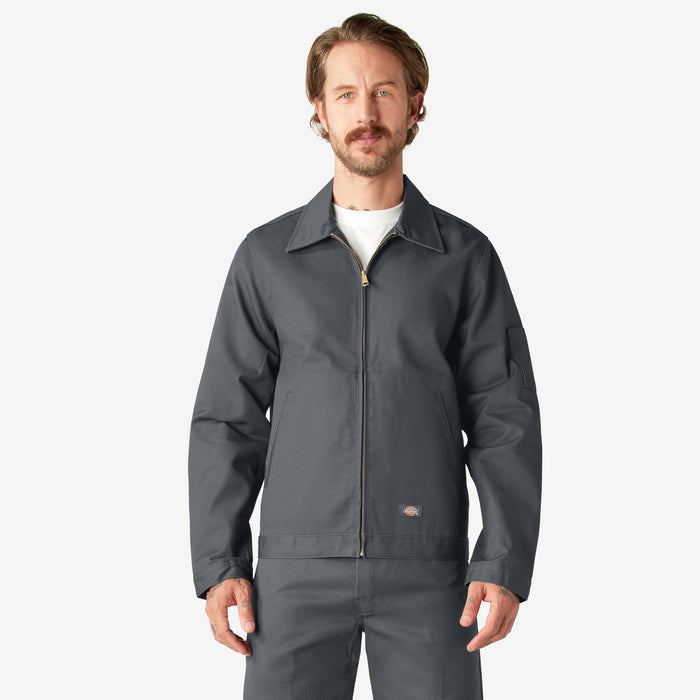 Dickies Men's Unlined Eisenhower Jacket Jackets & Coats Dickies Charcoal 2XL Reg