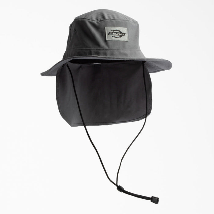 Dickies Reflective Label Ripstop Full Brim Hat Hard Hats & Accessories Dickies Charcoal OS