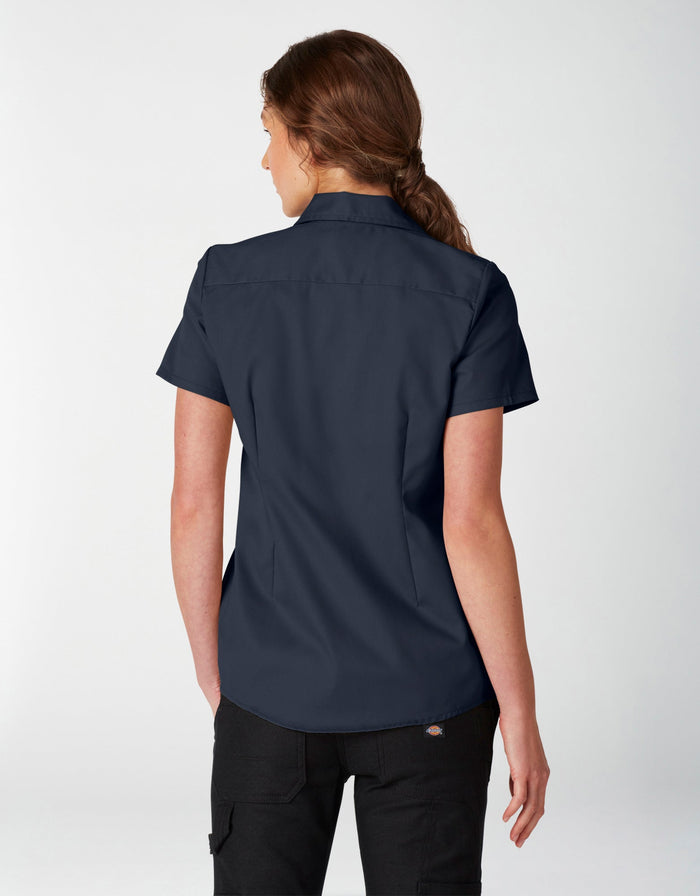 Dickies Women's FLEX Short Sleeve Work Shirt Work Shirts Dickies