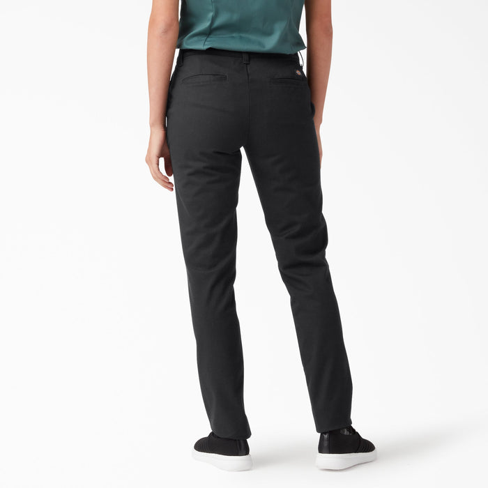 Dickies Women's Slim Fit Stretch Twill Pant Pants Dickies