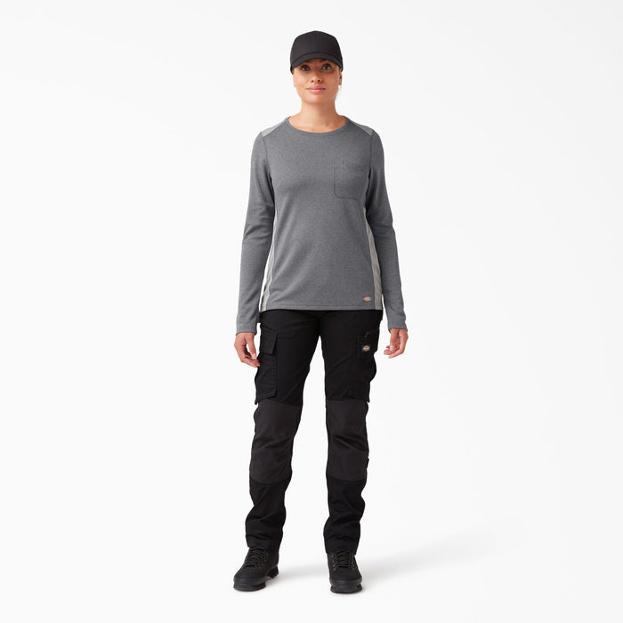 Dickies Women's Temp-IQ 365 Long Sleeve Pocket T-Shirt Long Sleeve T-Shirts Dickies