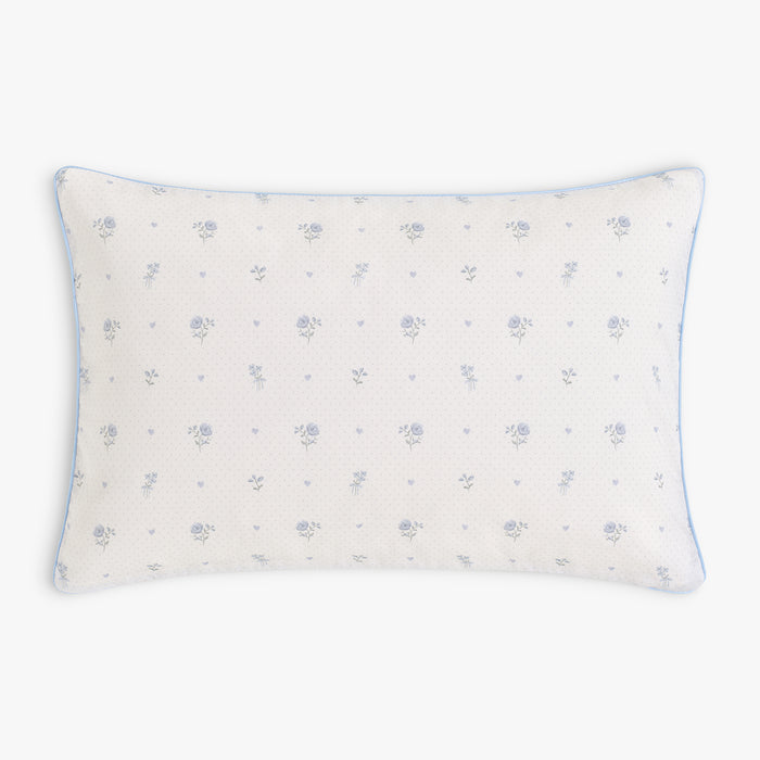 Toddler pillow in the print Ditsy Floral in Blue