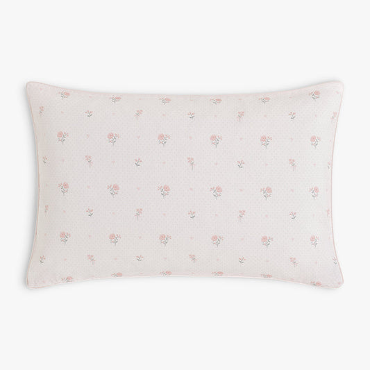 Toddler pillow in Ditsy Floral in Pink.