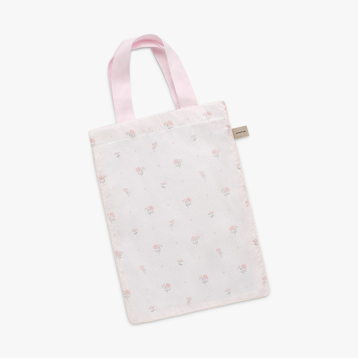 Tote bag in Ditsy Floral in Pink.