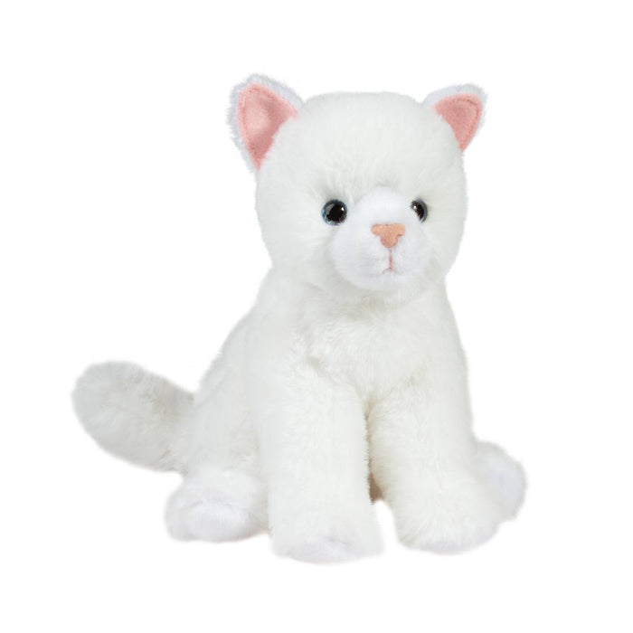 Douglas Toys Winnie Mini Soft White Cat Plush