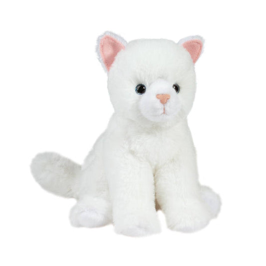 Douglas Toys Winnie Mini Soft White Cat Plush