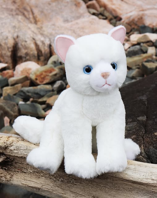 Douglas Toys Winnie Mini Soft White Cat Plush