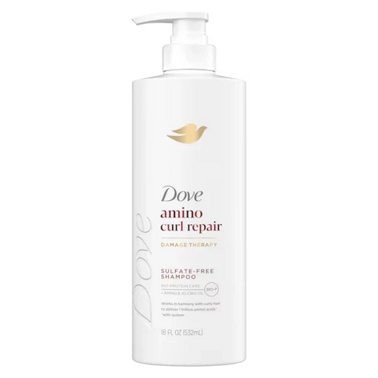 Dove Amino Curl Repair Shampoo, 532ml