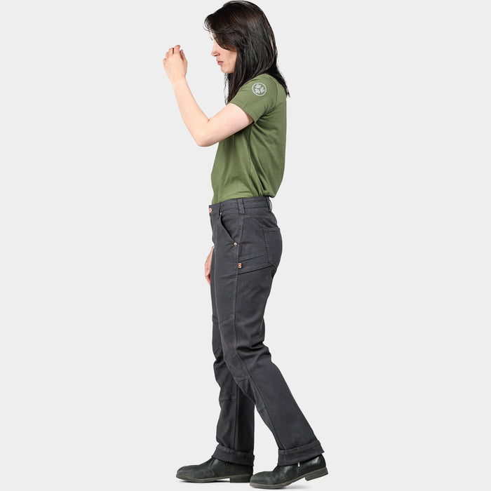 Dovetail Workwear Women's GO TO Double-Front Canvas Stretch Pant Pants Dovetail Workwear