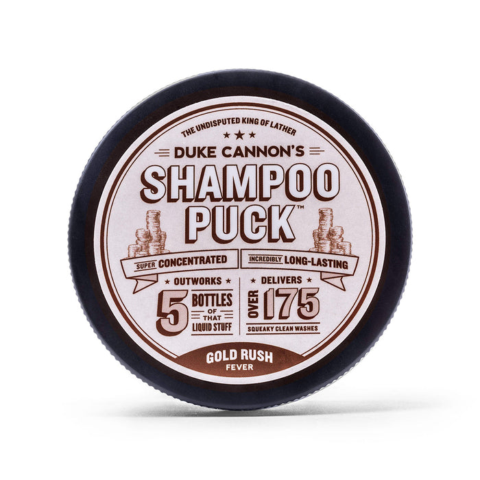 Duke Cannon Gold Rush Fever Shampoo Puck Toiletries Duke Cannon Gold Rush Fever OS