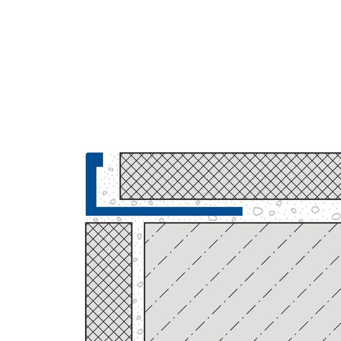 DUROSOL Aluminium L-Shaped Trim 12.5mm - White Trims Dural