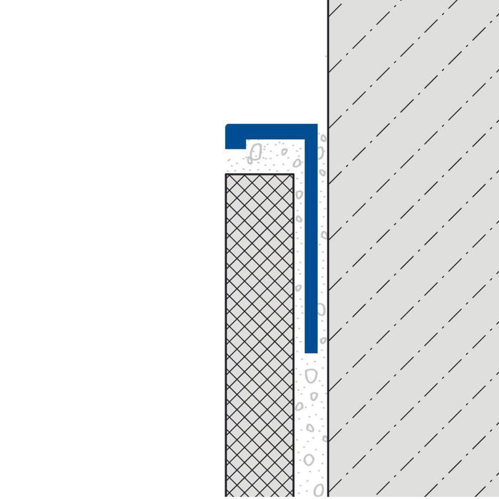 DUROSOL Aluminium L-Shaped Trim 12.5mm - White Trims Dural
