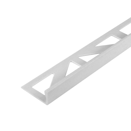 DUROSOL PVC L-Shaped Trim 10mm - Silver Grey Trims Dural