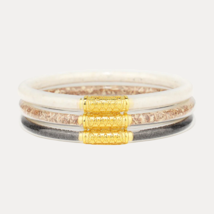 Earth Day All Weather Bangle Bracelets For Women | BuDhaGirl