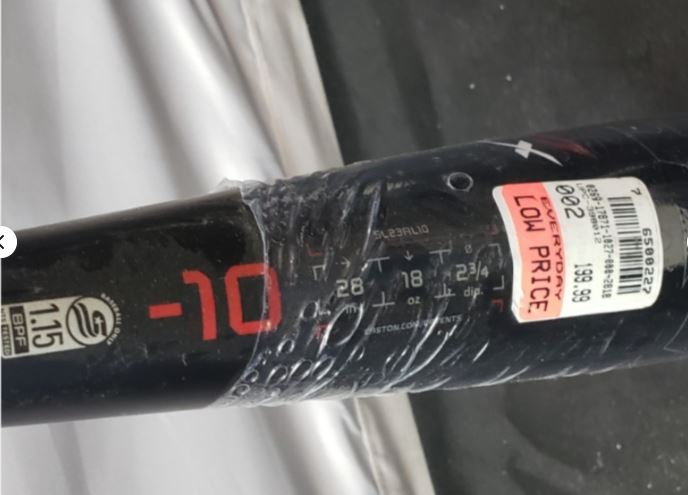 Easton Alpha ALX -10 Size 28 Baseball Bat *New