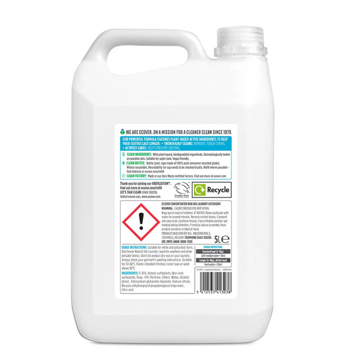 Ecover Bio Concentrated Laundry Liquid 5L