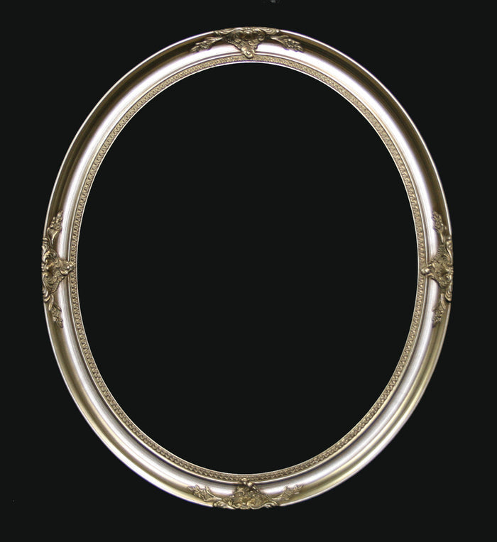 Elton Silver Oval Mirror