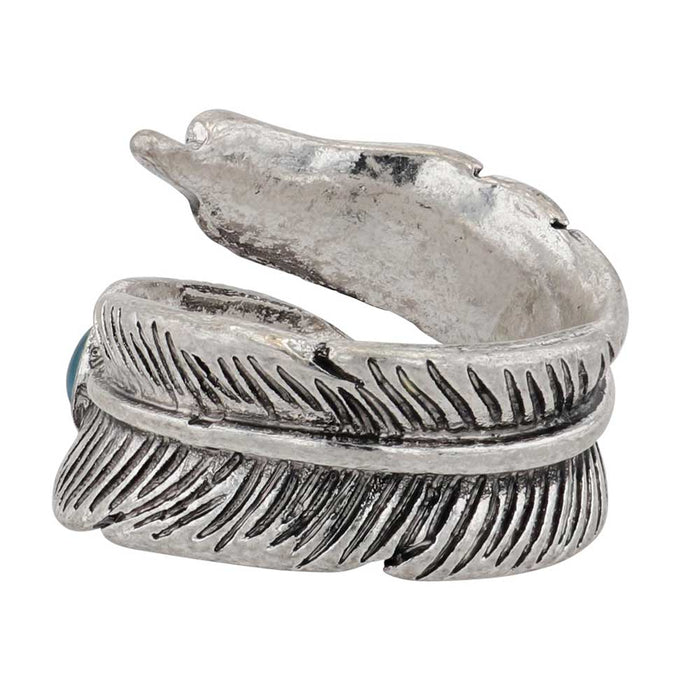 Silver feather ring, e-bynder-ARG5930