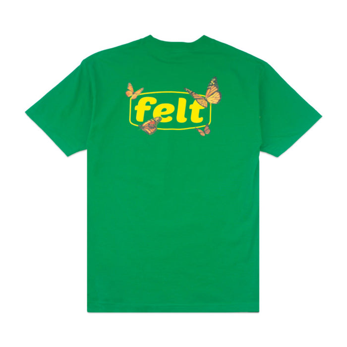 Felt Butterfly T-Shirt (Green)