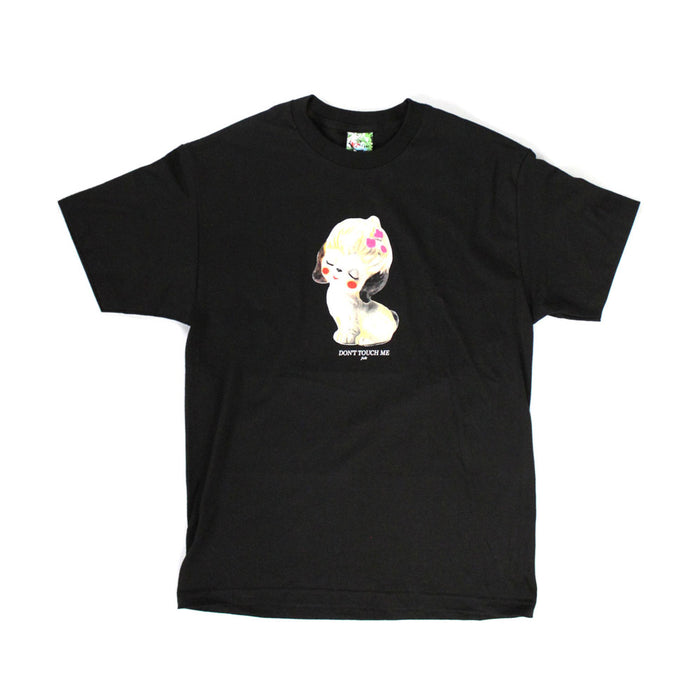 FELT DONT TOUCH ME T-SHIRT (BLACK)