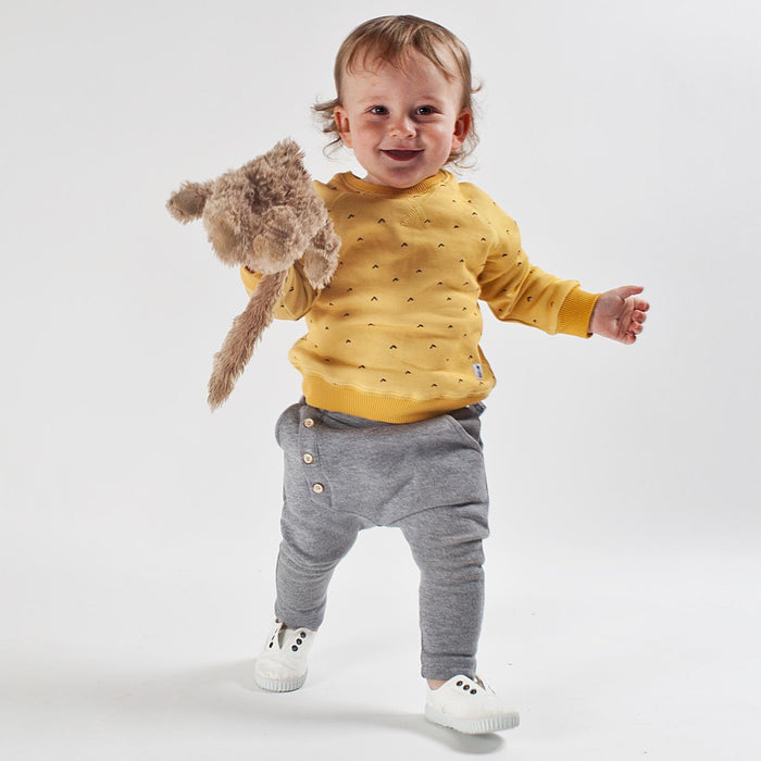 *FINAL SALE* Bumble & Bee Toddler Slouch Pant, 2T