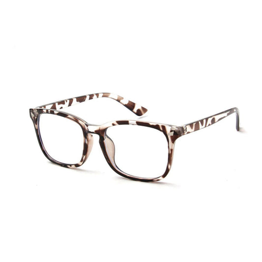 *FINAL SALE* Cramilo Eyewear Adult Classic Rectangle Horn Rimmed Blue Light Blocker Glasses