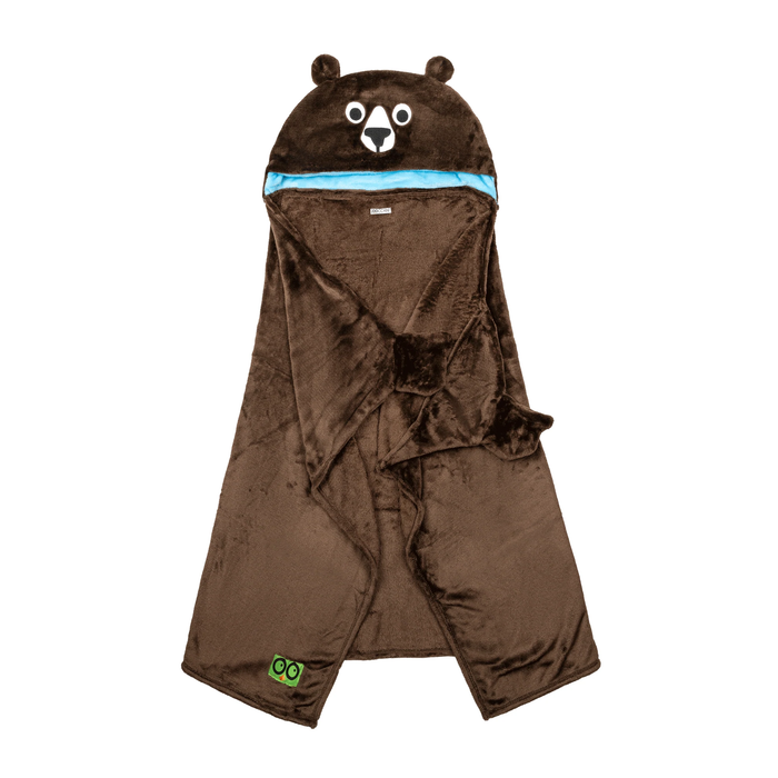 *FINAL SALE* Zoocchini Animal Hooded Blanket - Bosley the Bear