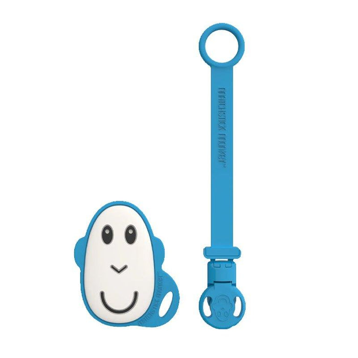 Matchstick Monkey Flat Face Teether & Soother Clip - Waha Lifestyle