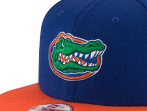 FLORIDA GATORS 9Fifty New Era Snapback Hat (Gray Under Brim)