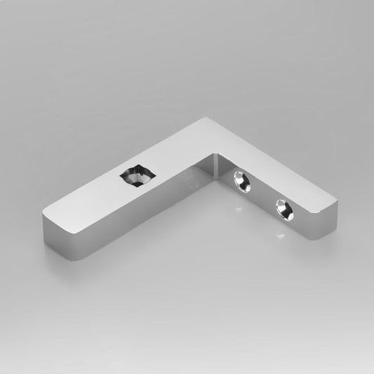FORGE PIVOT SHOWER HINGE WALL MOUNT - Chrome - Image 1