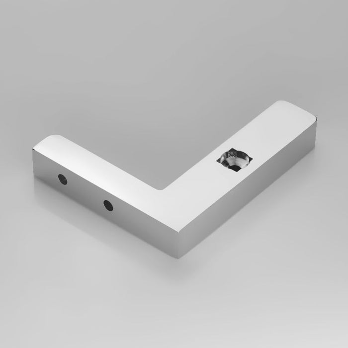 FORGE PIVOT SHOWER HINGE WALL MOUNT - Chrome - Image 2