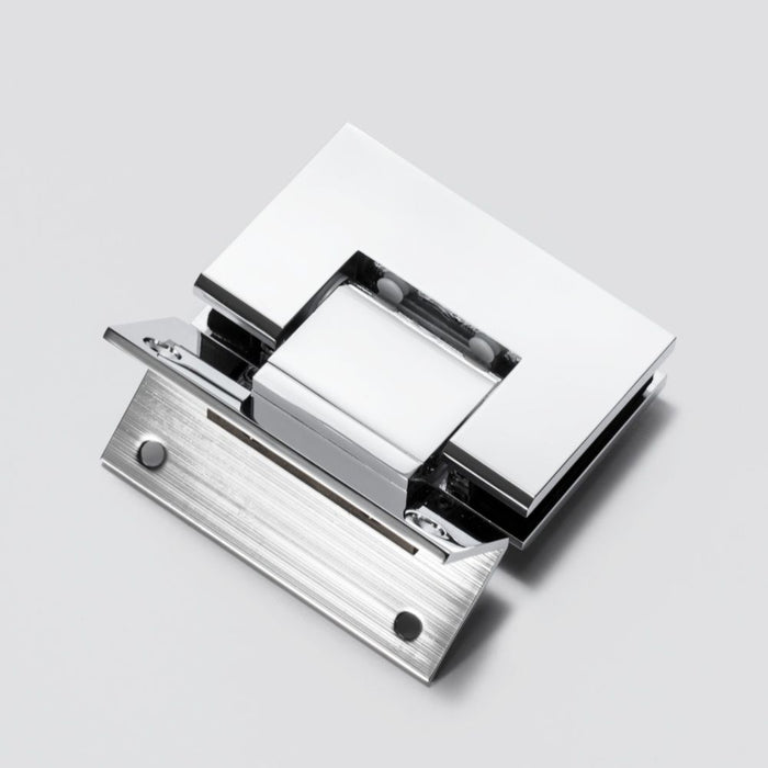 FORGE SHOWER HINGE GLASS TO WALL 135 Degrees 10mm glass - Chrome - Image 1