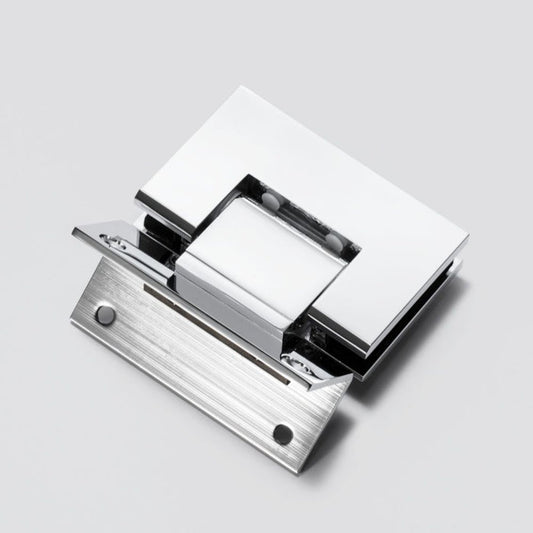 FORGE SHOWER HINGE GLASS TO WALL 135 Degrees 10mm glass - Chrome - Image 1