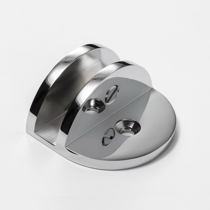 Frameless shower glass U BRACKET WITH HORIZONTAL LEG - Image 1