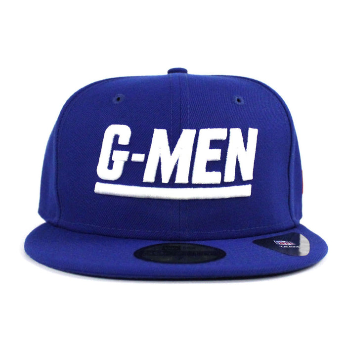 G-Men NY Giants New Era 59Fifty Fitted Hat (ELEMENTAL)