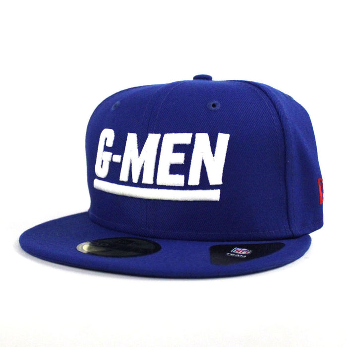 G-Men NY Giants New Era 59Fifty Fitted Hat (ELEMENTAL)