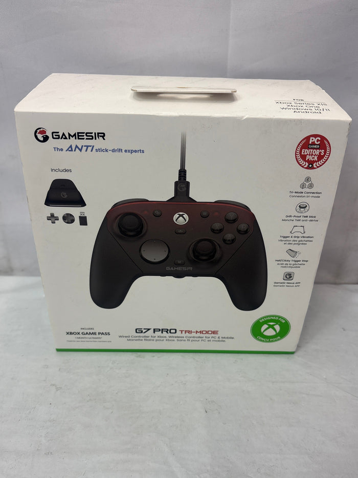 GameSir G7 Pro Tri-Mode Wired Wireless Controller for Xbox Series X/S, PC and Mobile - Shadow Ember *Brand New