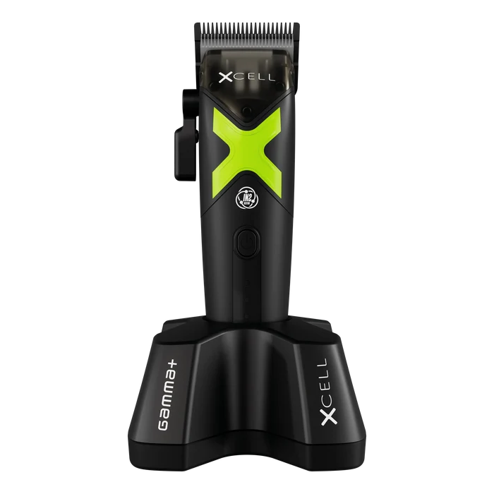 Gamma+ Xcell klipper på trekantet laderbase med stabil design