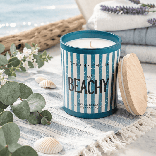 Get Beachy 8oz Candle: Ocean Breeze