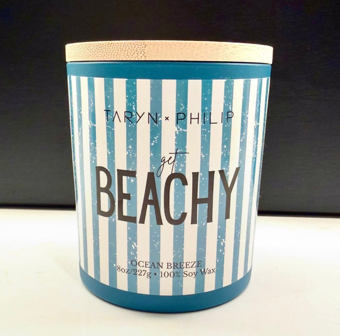 Get Beachy 8oz Candle: Ocean Breeze