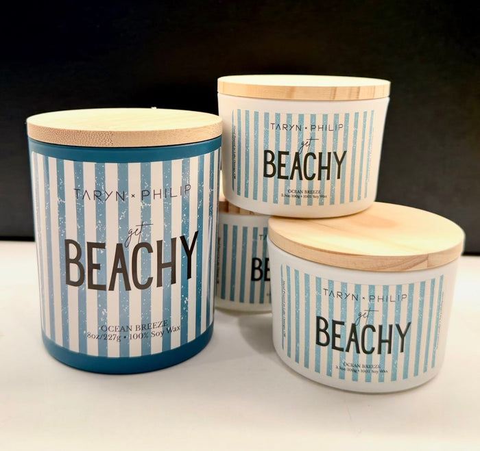 Get Beachy 8oz Candle: Ocean Breeze