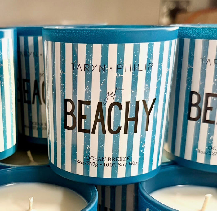 Get Beachy 8oz Candle: Ocean Breeze